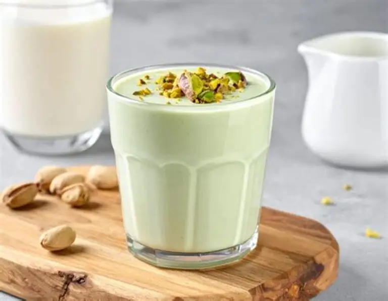 شیر پسته
